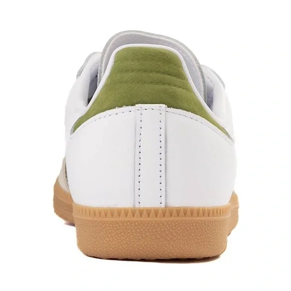 adidas Samba OG White/Olive/Gum Sneakers Classic Retro Soccer-Unisex NIB WmnSz 8 - Picture 5 of 11